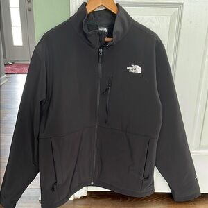 The North Face Black Performance Jacket with Stand-Up Collar
